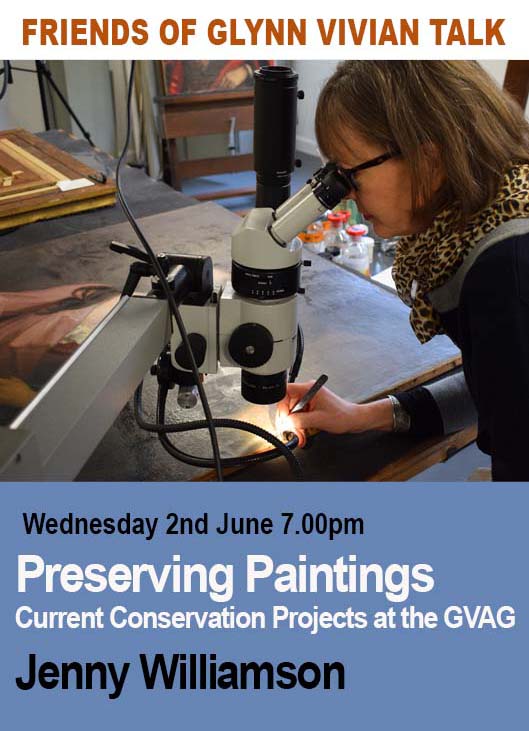 Preserving Paintings – Current Conservation Projects at the Glynn Vivian (2 June 2021)